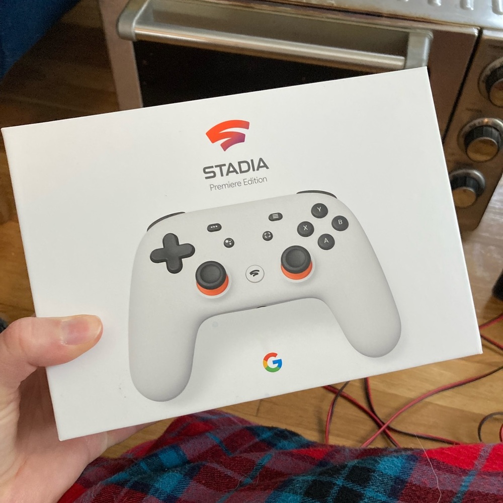 New Stadia premiere controller google